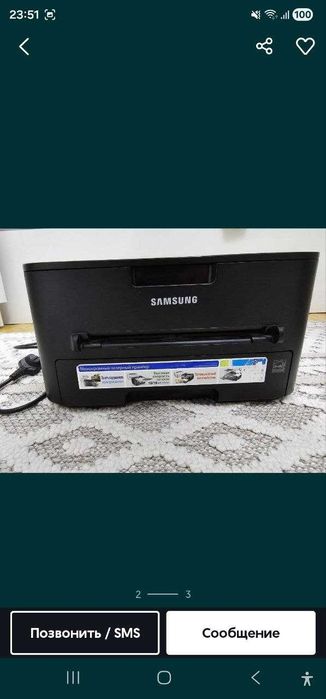 Продаётся принтер самсунг МЛ 1915
