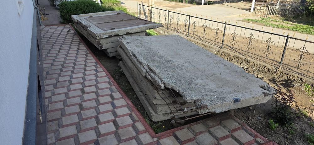 Бетон гараж, + плита