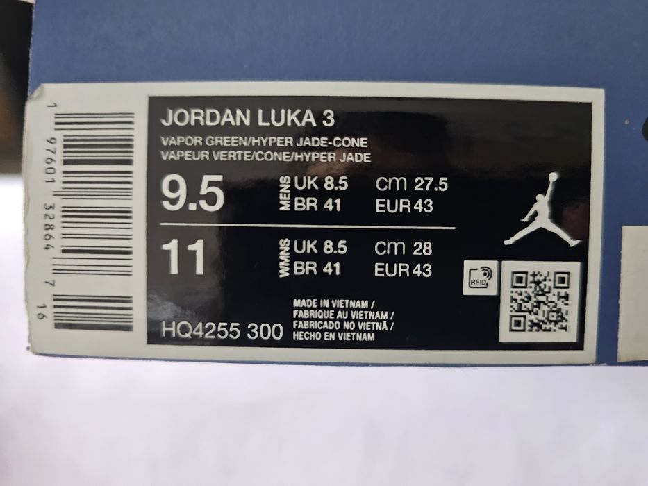 Jordan Luka 3 vapor green