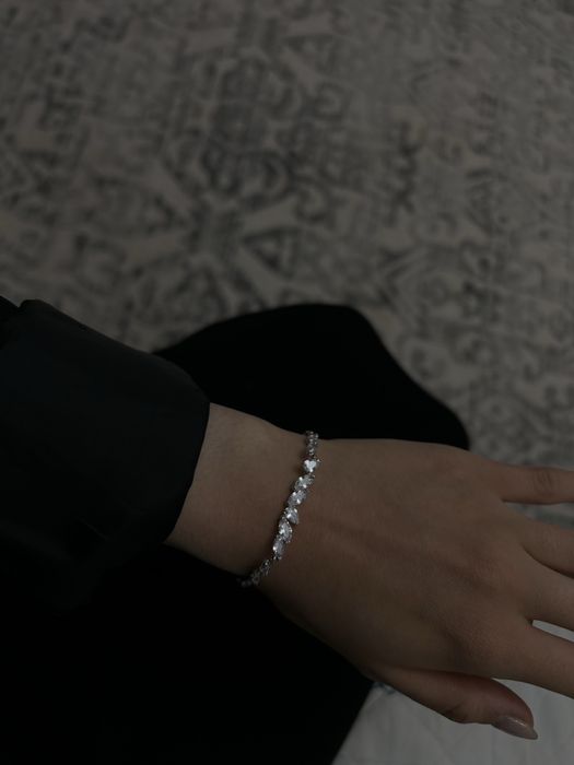 браслет серебряный женский