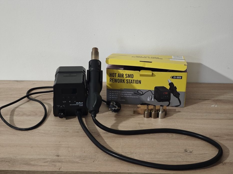 Поялна станция с горещ въздух GORDAK 850B – почти нова!