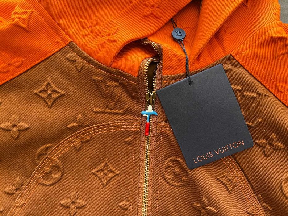 LV× Virgil Abloh Дънково Яке ( adidas, nike, boss, jordan )