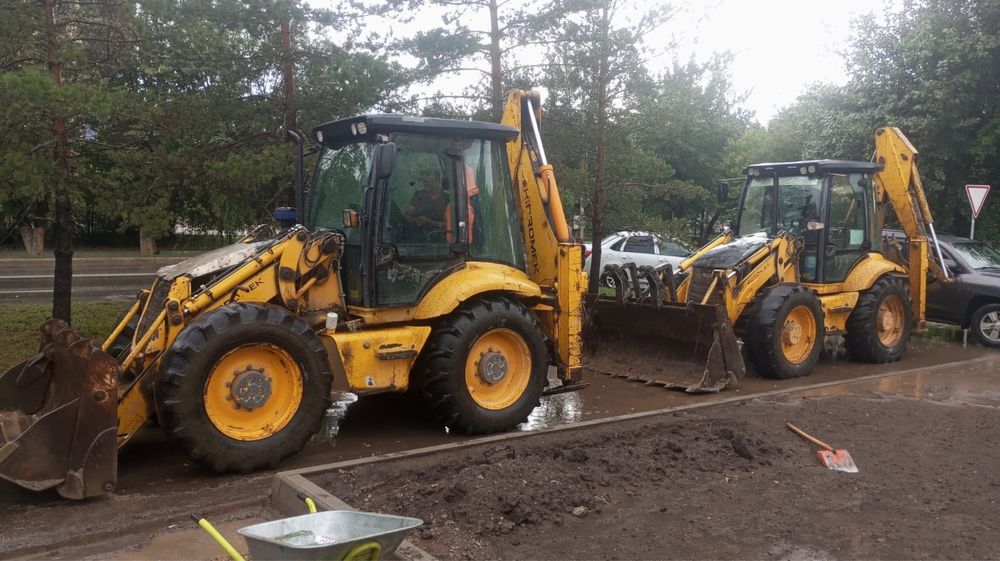 Экскаватор погрузчик