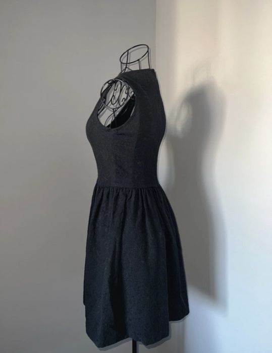 Rochie Zara neagră din bumbac, stare foarte bună