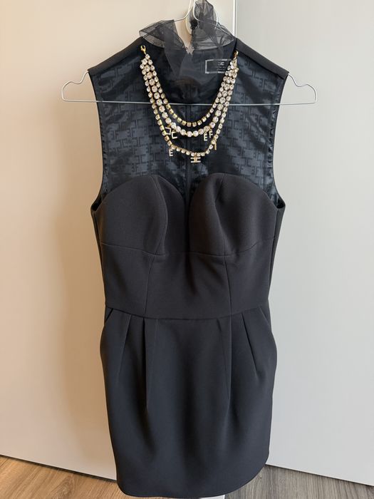 Черна рокля Elisabetta Franchi