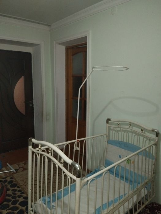 Детская кровать с люлькой. 3 в1. 2 комплекта обивки. Кровать 3