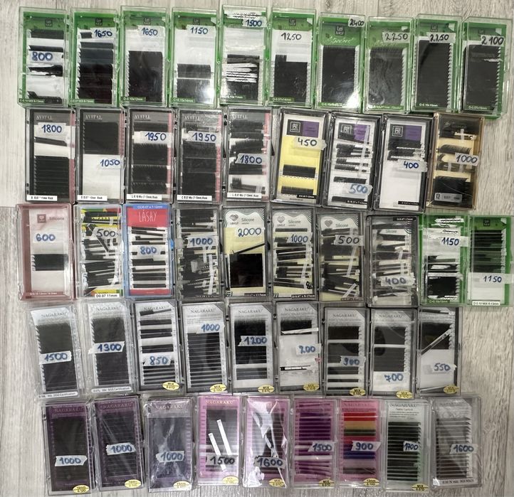 Продам все для наращивания ресниц