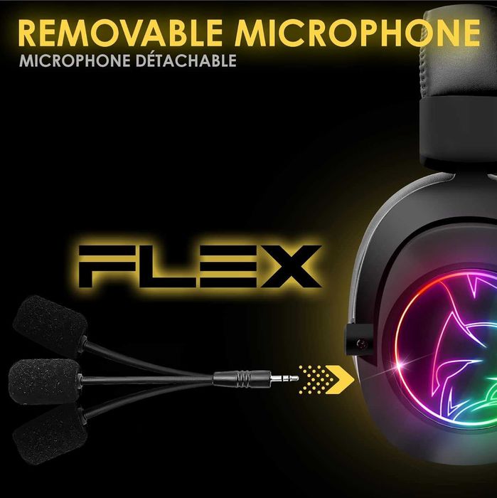 Casti Gaming Wireless EMPIRE GAMING WarCry P-W2 WiFi 2,4GHz RGB PS5 PC