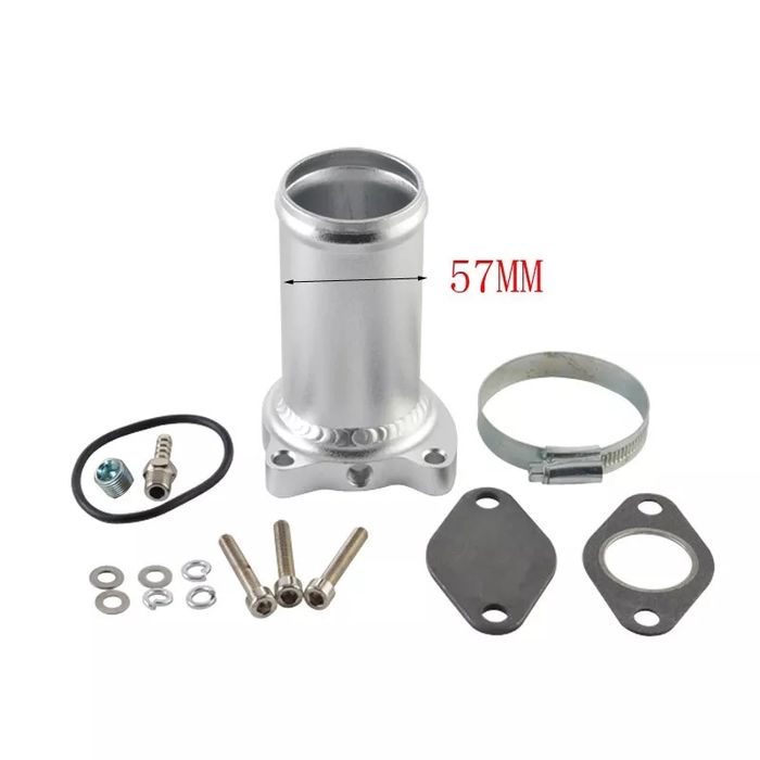 Заместител EGR АГР ЕГР 50 /57/63 MM Рейс пайп Race pipe ЕГР тръба за р