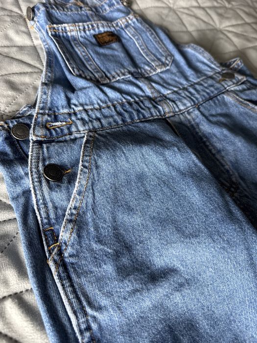 Детско дънково гащеризонче Zara