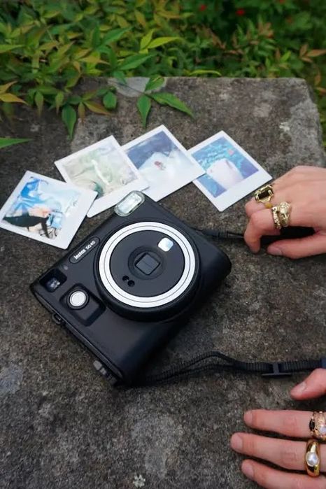 Aparat foto instant Fujifilm Instax SQ40, Black