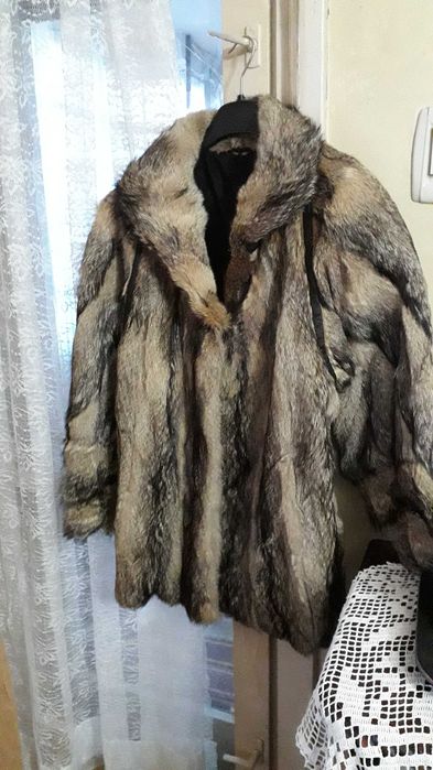 Haina NOUA blana naturala mas.48-50 XXL medie MOV merinos molton