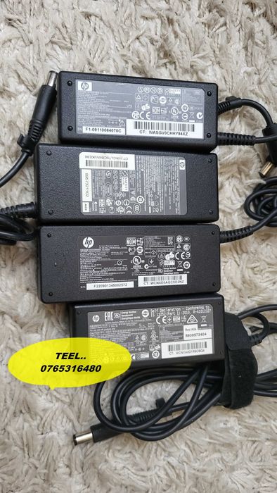 HP 65W -90W Incarcatoare leptop 18.5V & 19V & 19,5V  cu pin central