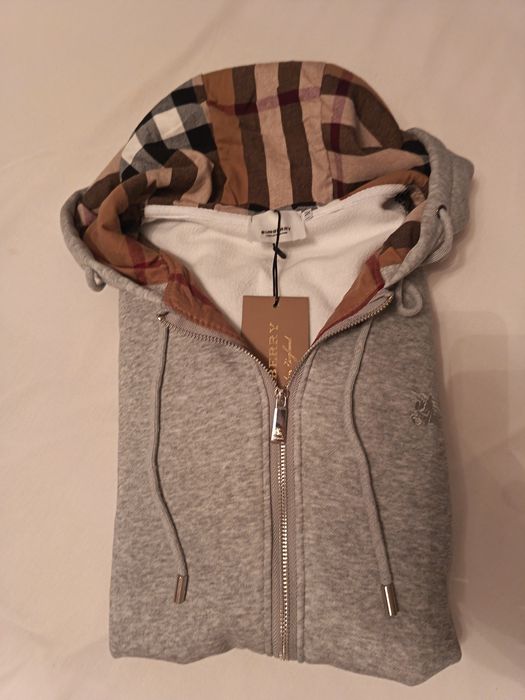 Bluza burberry gri