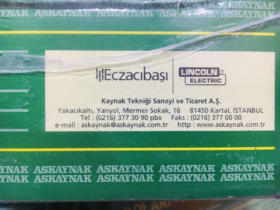 Оригинальные Европейские фирменные электроды ASKAYNAK MADE IN EUROPE