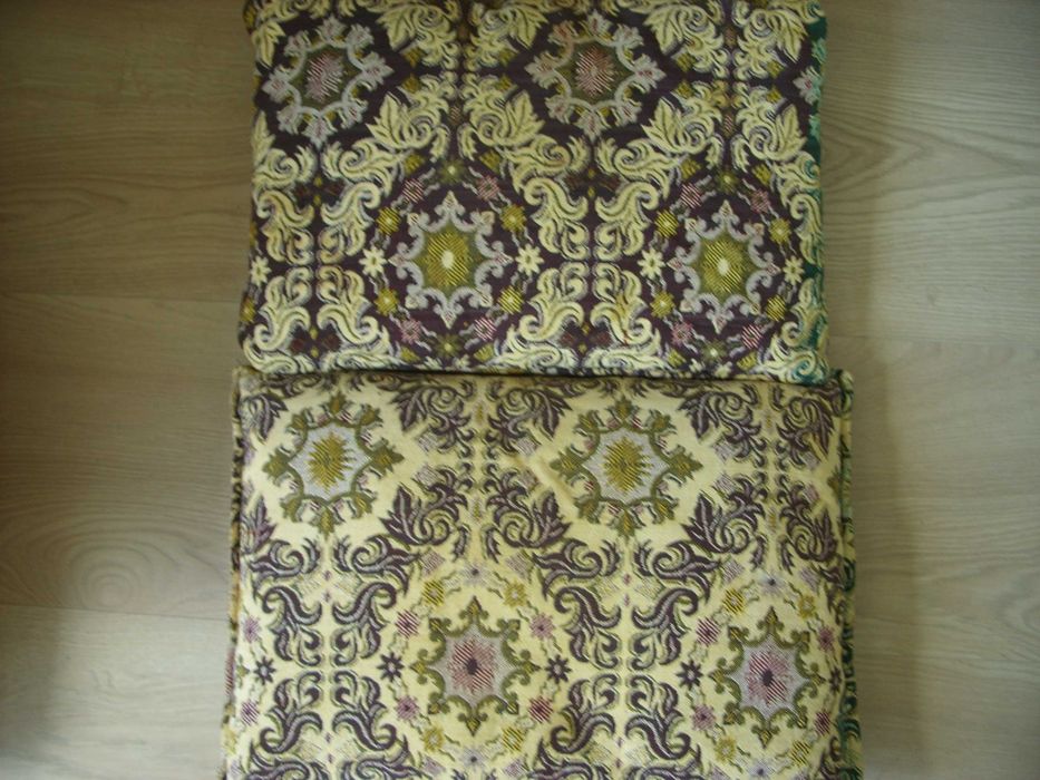 Калъфки, възглавници, ръчно изработени с 3D цветя и елени