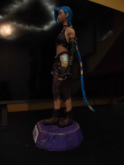 Jinx Arcane 40см ръчно боядисана