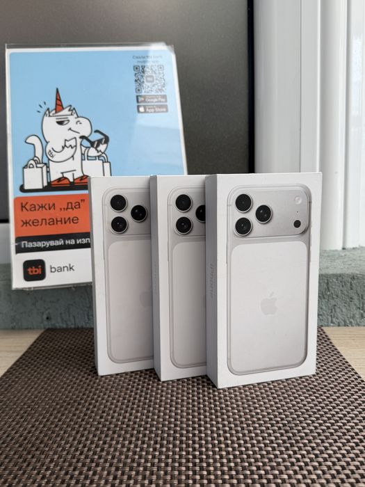 НОВ! 512Gb *ЛИЗИНГ* iPhone 17 Pro Max Silver ГАРАНЦИЯ
