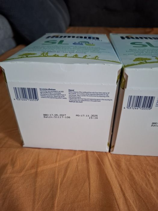 Lapte Humana SL 6 buc
