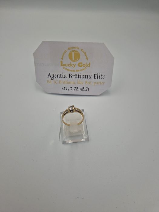 Inel Aur14k mărimea 16  2.27gr cod25787