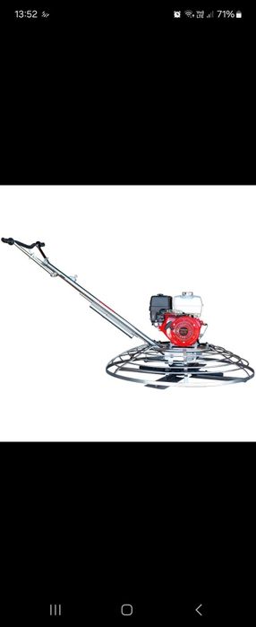 Elicopter pentru finisare ciment