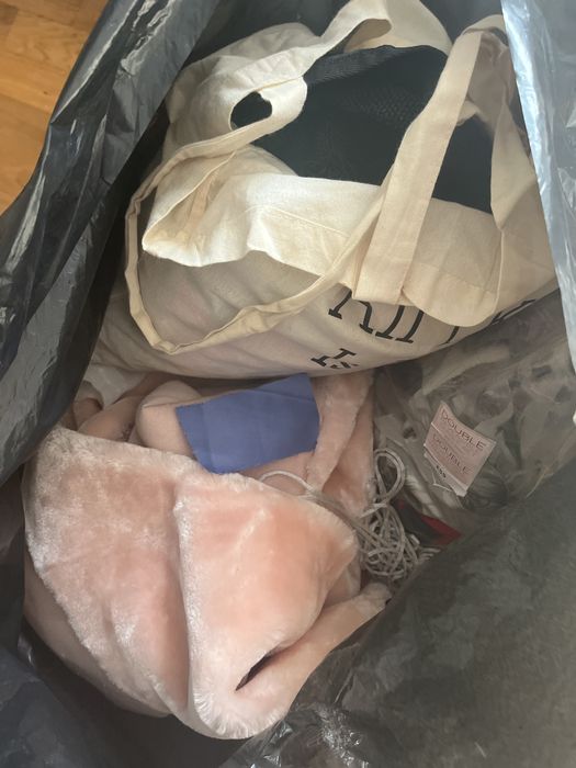 Gratuit - un sac de ramasite textile