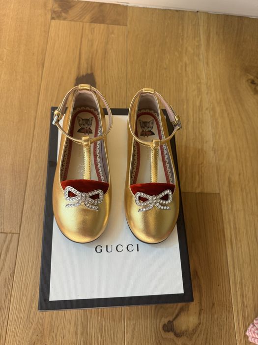 Pantofi Gucci originali cu cristale swarovski