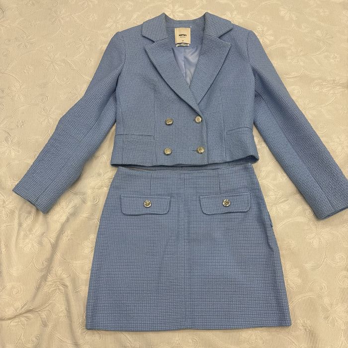 Твидовый костюм, размер S