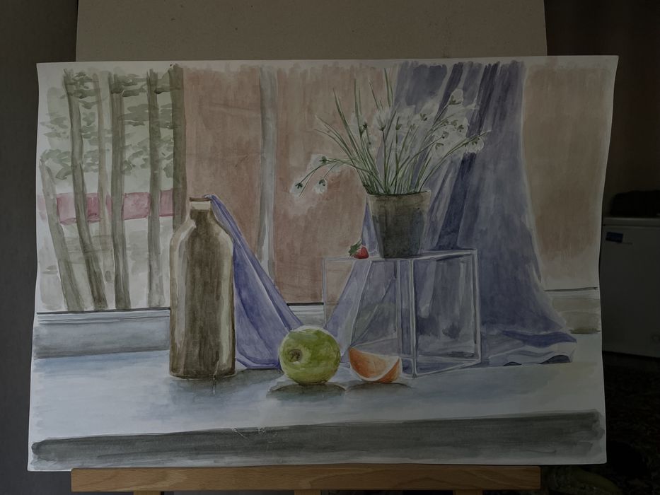 Продам рисунки, акварелью и карандашом