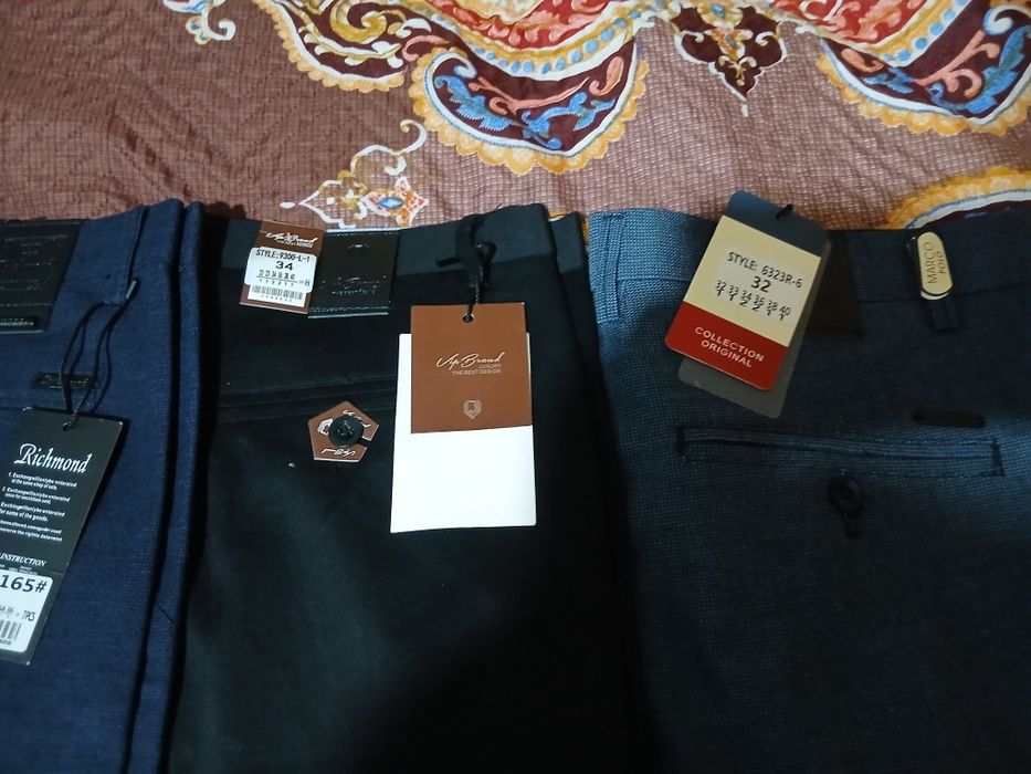 Мужские брюки размер разные