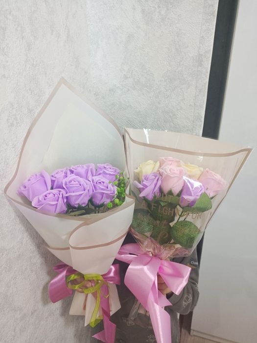 Мыльные розы с нежным ароматом