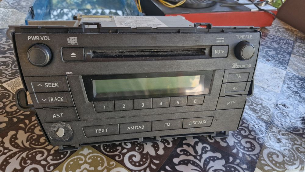 Cd player toyota prius 3