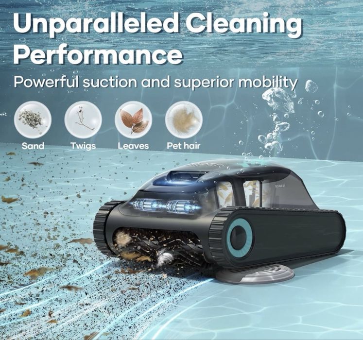Безпроводной робот пылесос для бассейна
