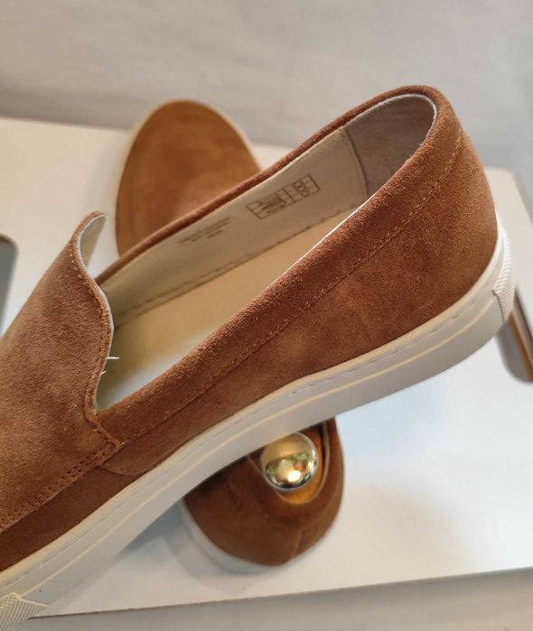 Pantofi casual 43 43.5 slip on Sartoriale OMNIO NOI piele naturala