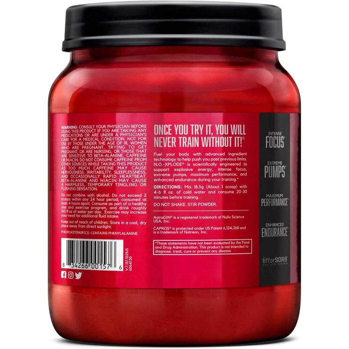 No-Xplode 60ser Pre-Workout