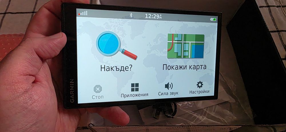 Навигация Garmin Drivesmart 61 7 инча карти за цяла Европа и Турция