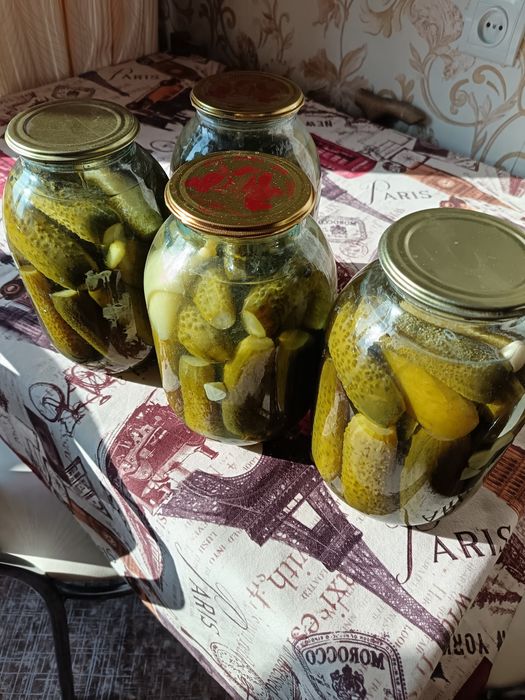Продам солёные огурцы