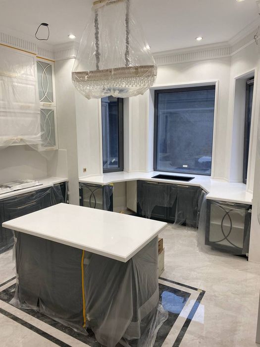 Изготавливаем столешницы из искусственного камня не дорого