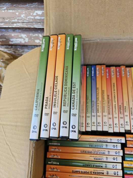 Vand colectia de dvd-uri  In jurul lumii