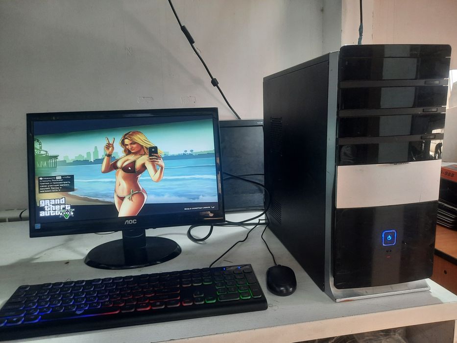 Компьютер С игрыми core i5 ozu 6 gb hdd 500 gb Nvidia