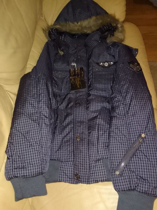 Мъжко яке,размер  XL, с качулка.