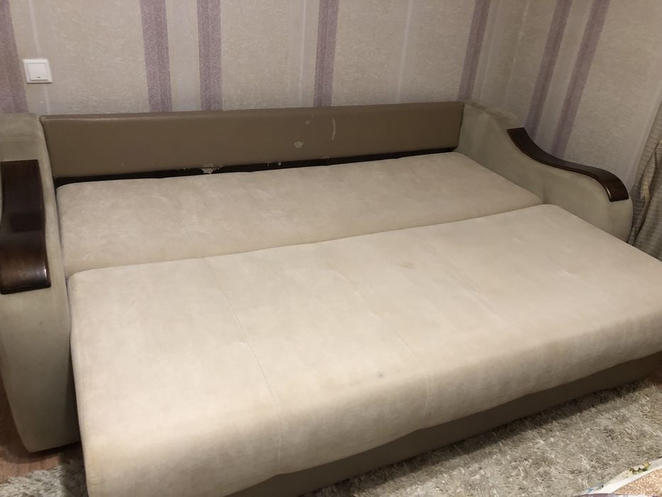 Раскладной диван с креслом