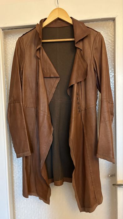 Сако/манто от естествена кожа р-р 42