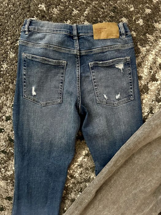 Дънки с износен ефект Zara и др. р-р 164 см.