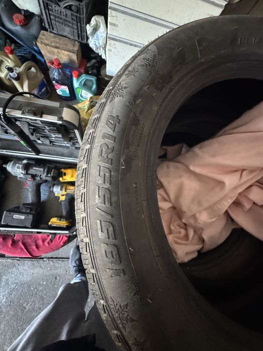 Gume bune de iarna m+s rulate foarte putin