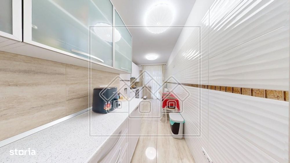 Ap. 3 camere, mobilat si utilat modern, cartier Kogalniceanu