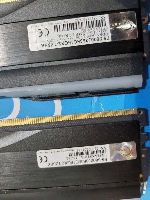 32GB 5600MT/s CL36 - G.Skill TridentZ RGB