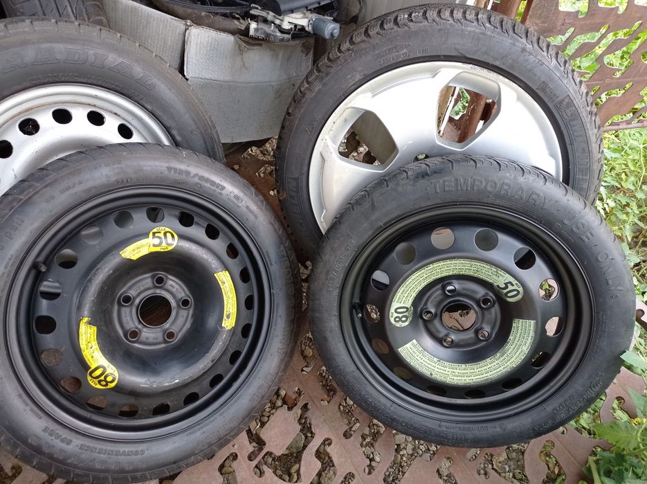 Rezerva,Jeanta,Roata,205x55x16noua;Audi;WV;Skoda;Seat și Slim 2 buc