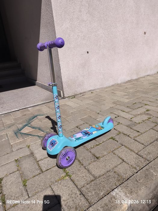 Trotineta Copii 2-5 ani cu logo Stitch