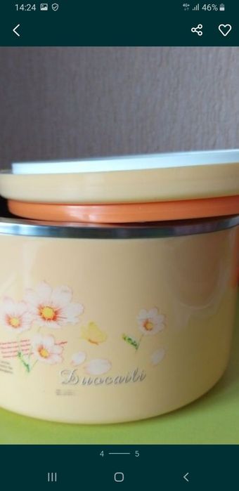 Посуда для еды, бокс удобный